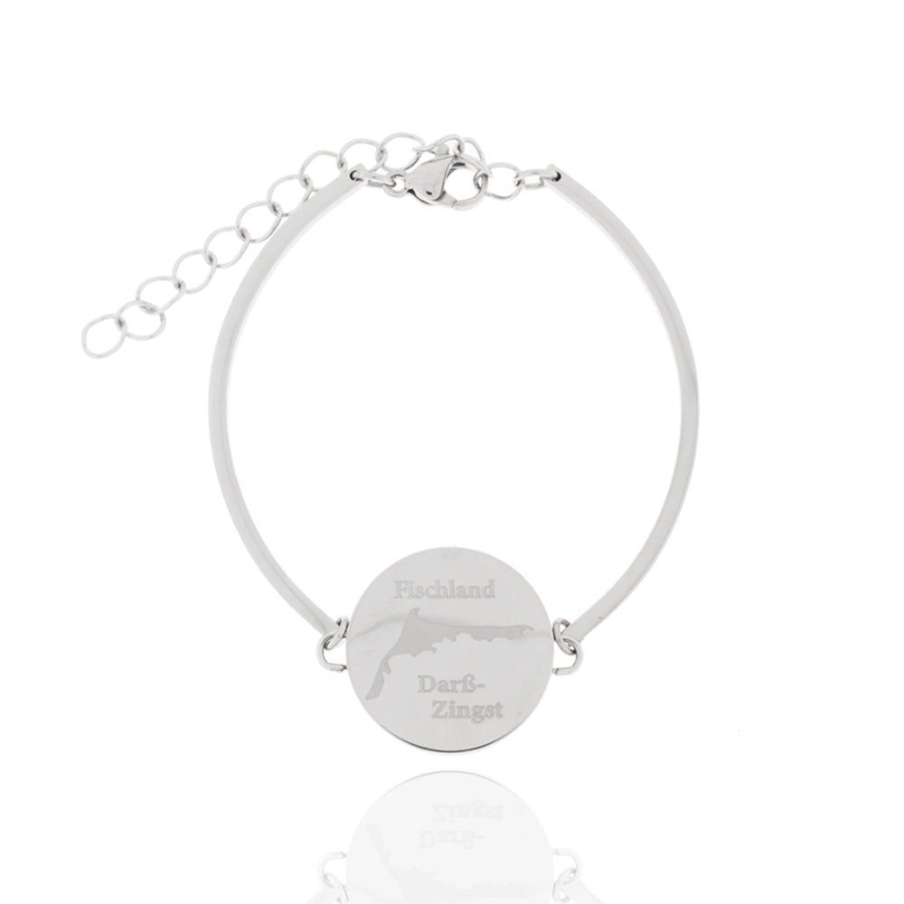 Fischland Armband Edelstahl - Blau