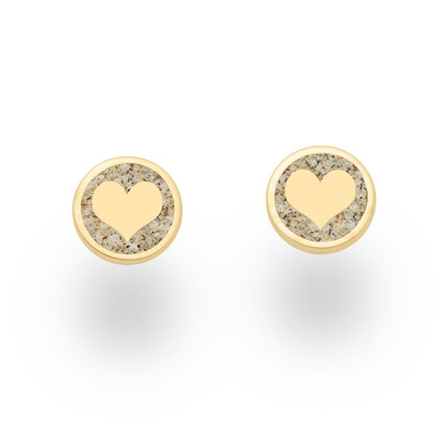 Ohrring "Herz" vergoldet