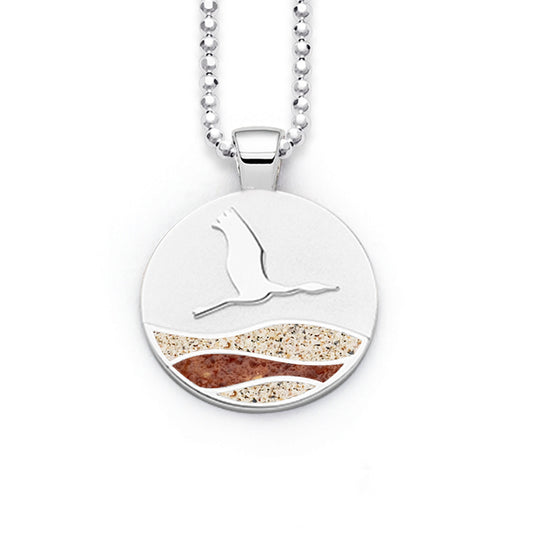 Anhänger Strandwellen "Kranich" Strandsand/Bernsteinsand