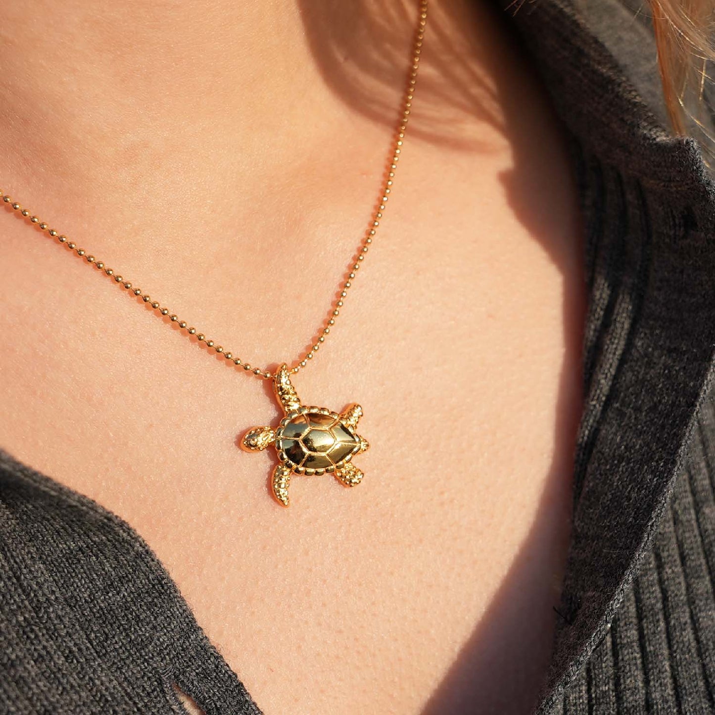 Schildkröte - Gold
