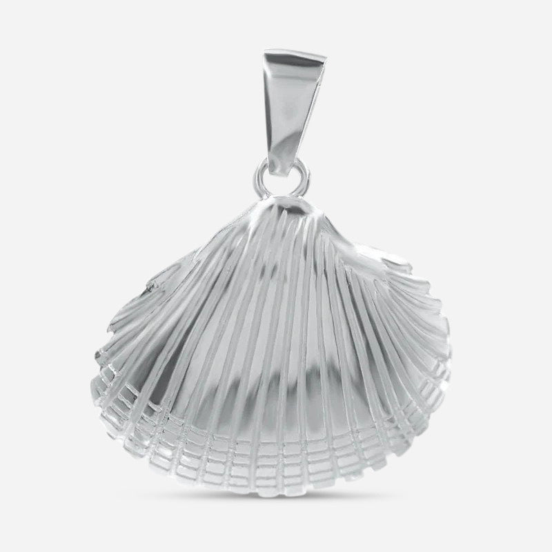 Herzmuschel Mittel - Silber