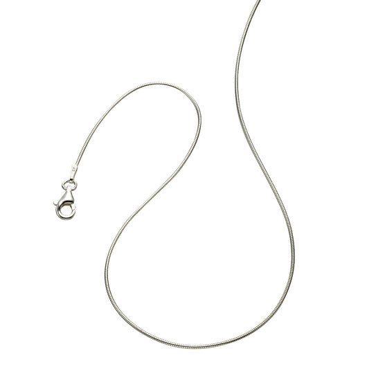Collier Schlangenkette 925/- Sterling Silber 42 + 5cm