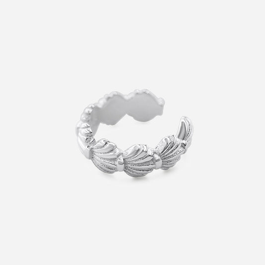 Earcuff Muschel - Silber